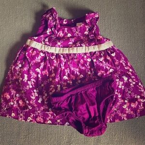 Gymboree infant dress and bloomers